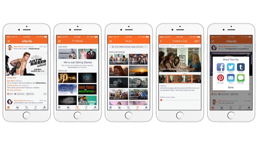 Whipclip app — Whipclip